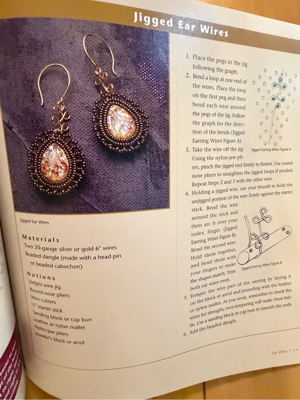 Beading Jewelry Making Book Lot Wire Jewelry Findings Finishings Beadwork 2 Book